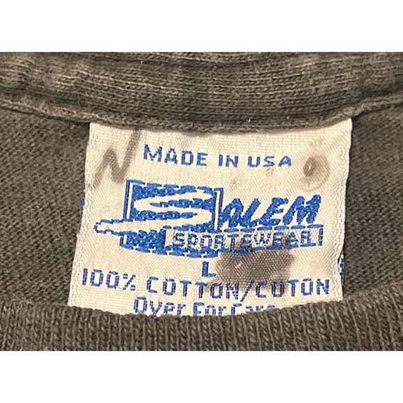 Vintage 1992 Large Florida Marlins MLB Baseball Single Stitch T-Shirt USA - Picture 5 of 10